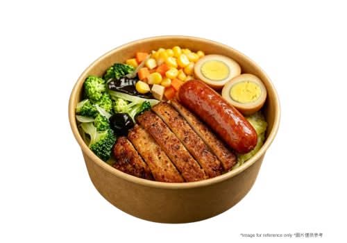 Deep Fried Pork Chop Rice / 傳統炸豬排飯